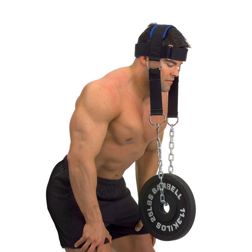 Heavy Equipment Lift - Padded Neck Training Head Harness with