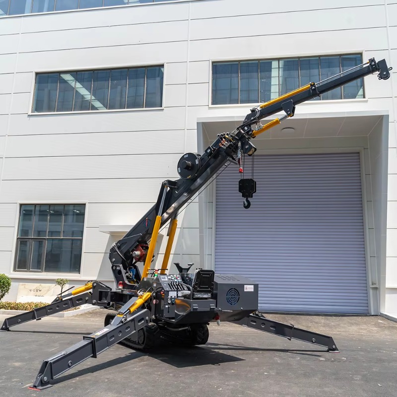 Mini Spider Crane Compact Elec - Heavy Equipment Lift ulasan dan harga