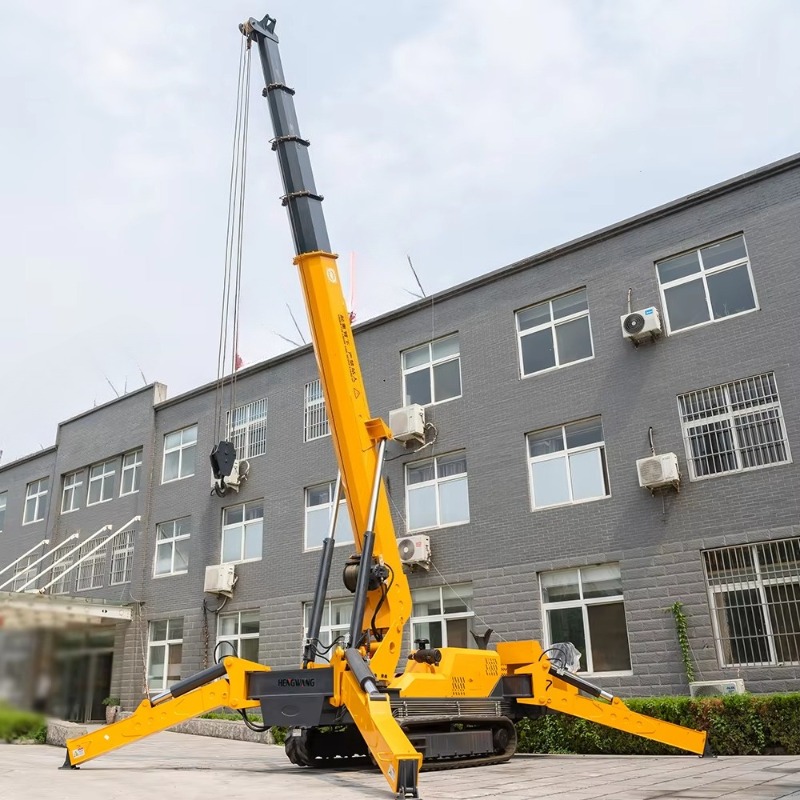 Mini Spider Crane Compact Elec - Heavy Equipment Lift ulasan dan harga