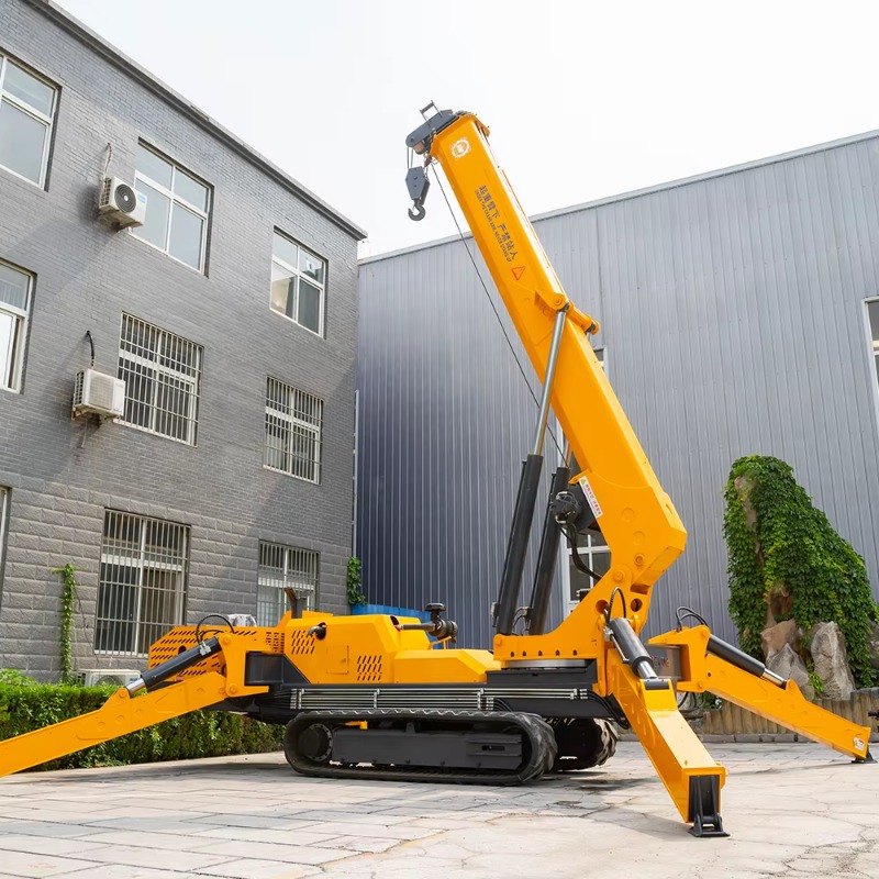 Mini Spider Crane Compact Elec - Heavy Equipment Lift ulasan dan harga