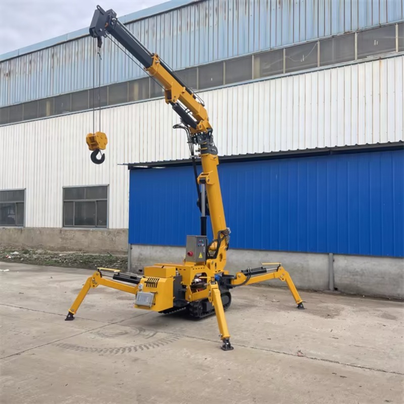 Compact Mini Spider Crane Hydr - Heavy Equipment Lift ulasan dan harga