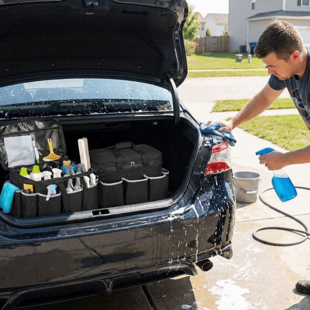 Waterproof Car Wash Tool Bag A - Heavy Equipment Washing ulasan dan harga