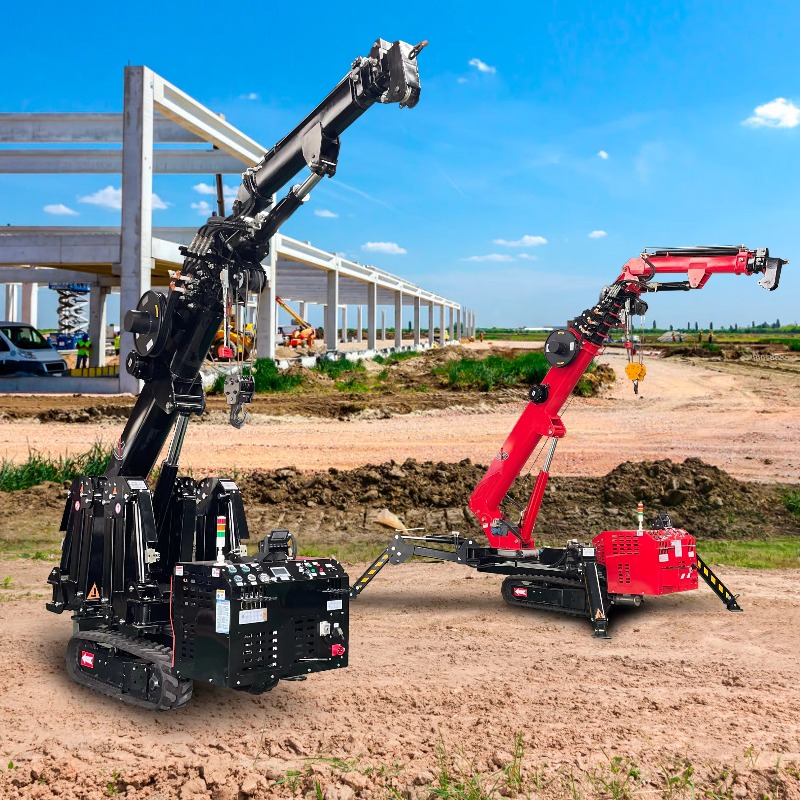 Compact Mini Spider Crane Hydr - Heavy Equipment Lift ulasan dan harga