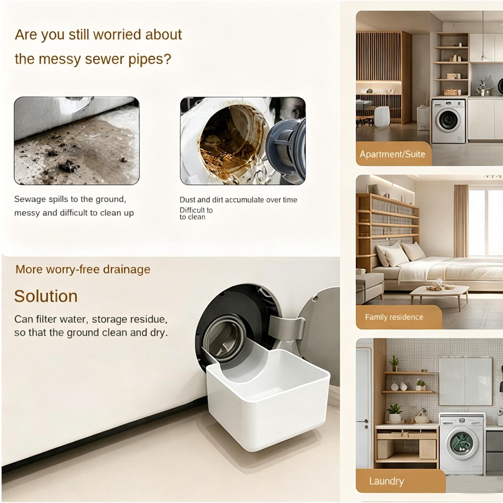 Washing Machine Drain Tray, Le - Heavy Equipment Washing ulasan dan harga