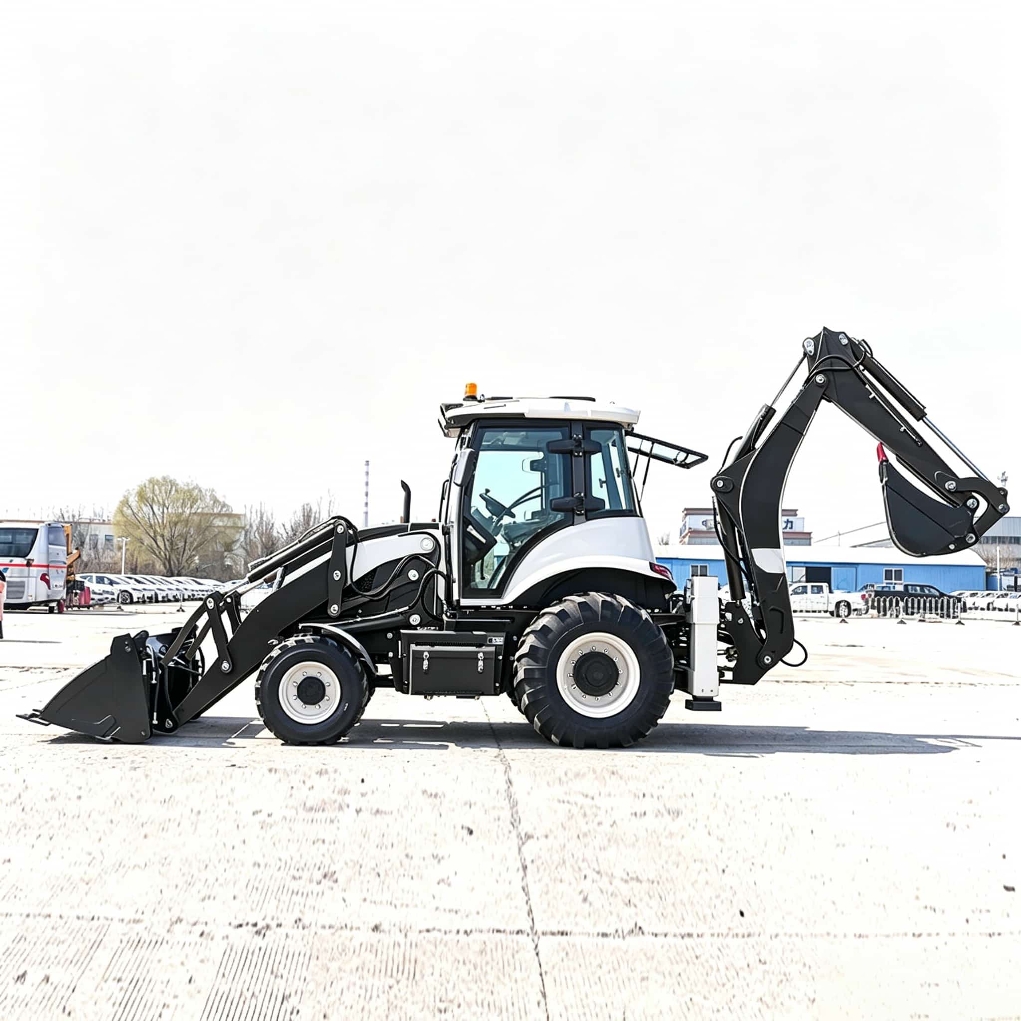 40-30C Ce Certified Backhoe Lo - Heavy Equipment Grinder ulasan dan harga