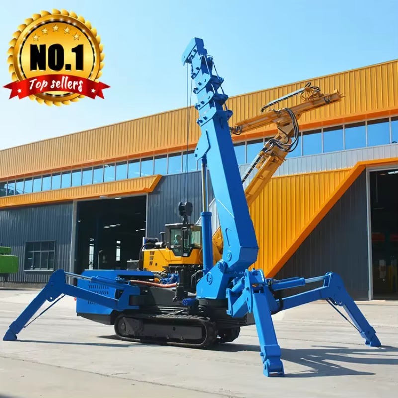 8T Hydraulic Spider Crane Heav - Heavy Equipment Lift ulasan dan harga
